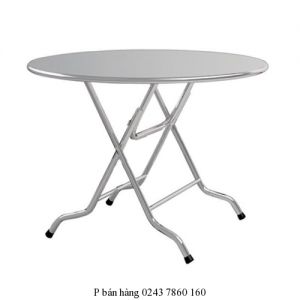 Bàn ăn inox Hòa Phát BT100