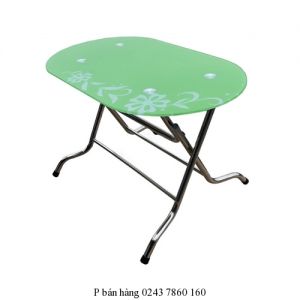 Bàn ăn khung Inox BK712 